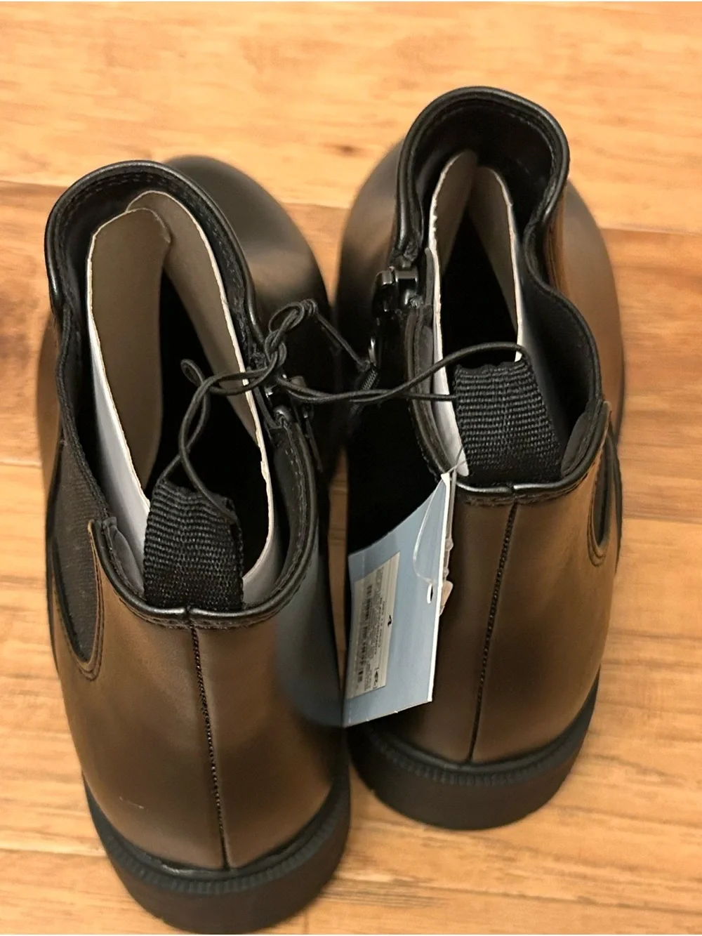 Kids' Brandy Chelsea Ankle Boots - Cat & Jack™ Black Size 4 new